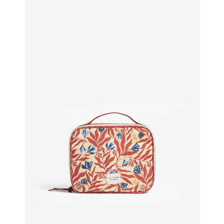 Porta Cosméticos Navidad Rojo Medio