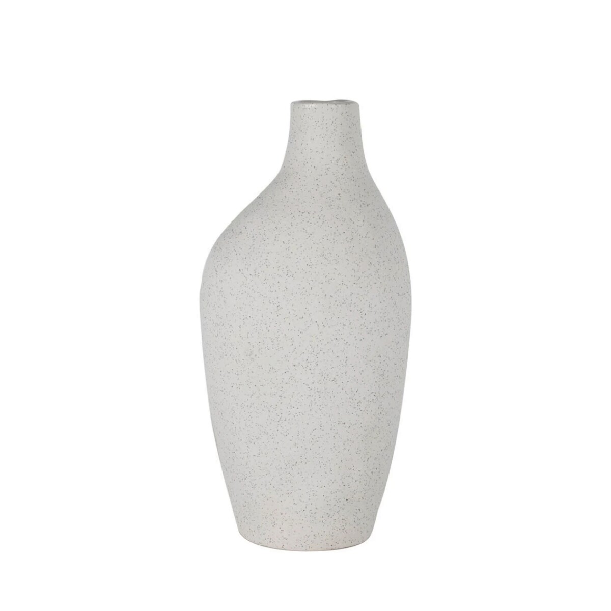 FLORERO CERAMICA 15x10x30CM BLANCO 