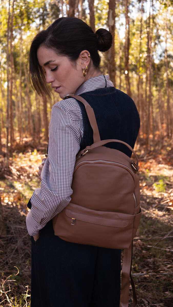 MOCHILA RAVENA - TOSTADO 