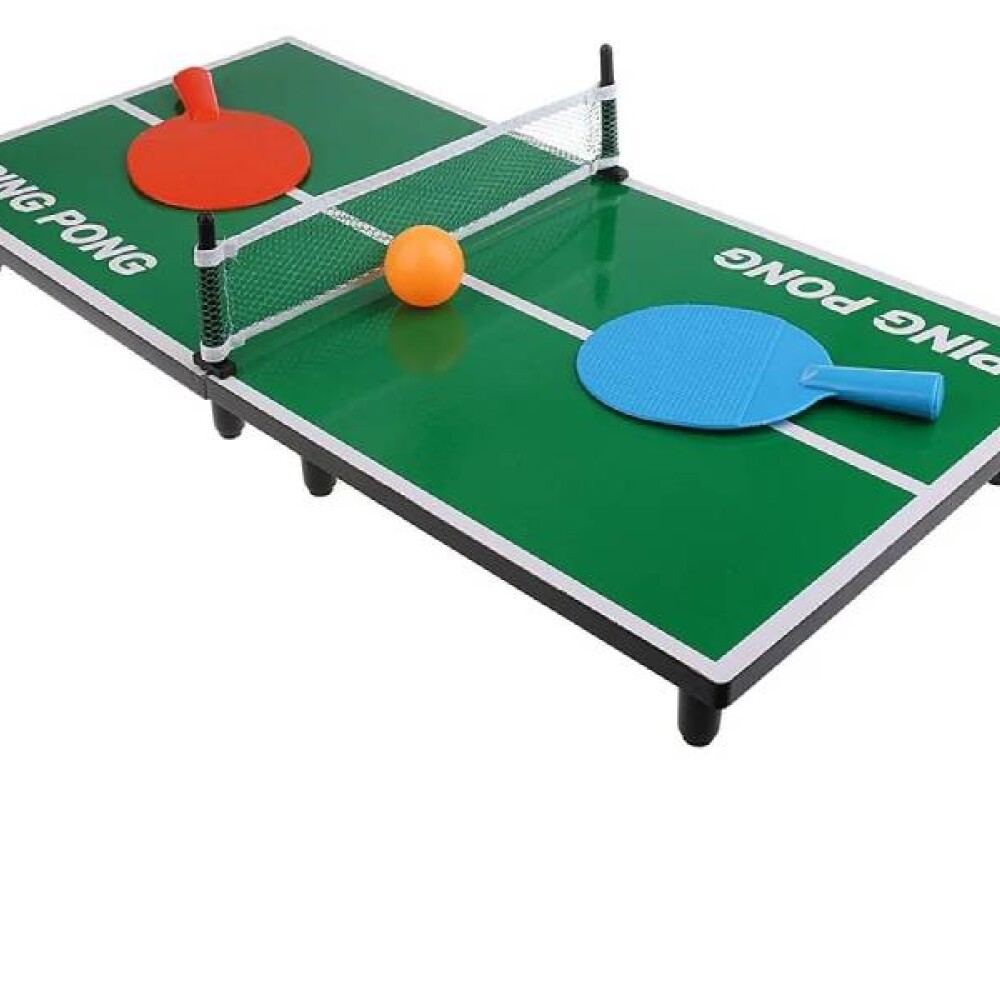 Mesa de Ping Pong Infantil Con Paletas y Pelotas Mesa de Ping Pong Infantil Con Paletas y Pelotas