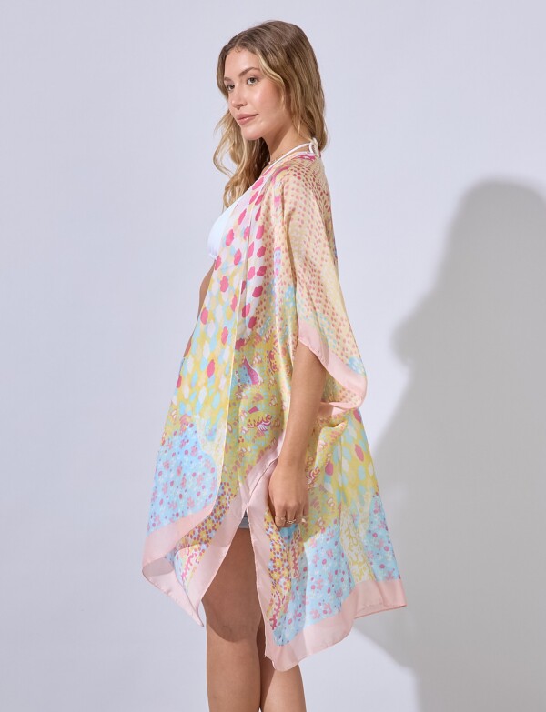 Kimono Printed MULTI/CELESTE