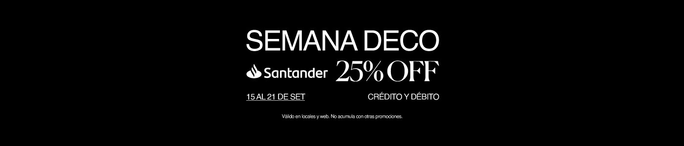 25% OFF SANTANDER INTERIOR