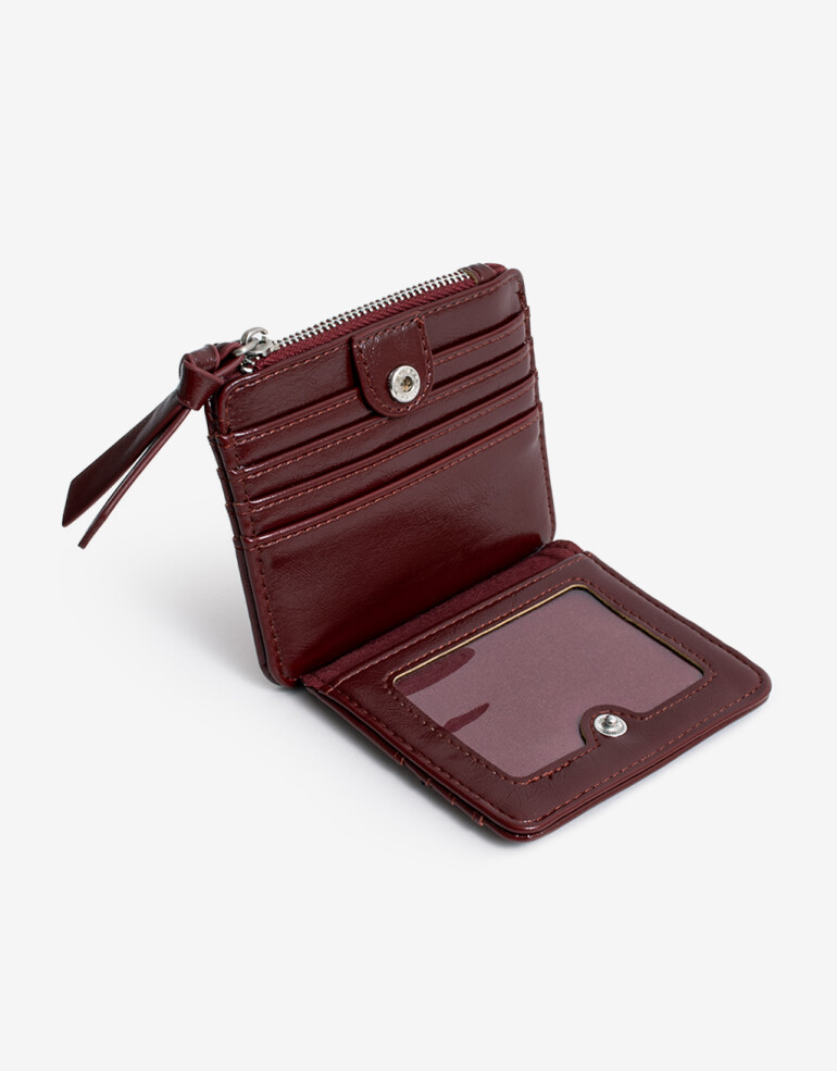 Tarjeteros Tarjetero - Rojo Burdeaux