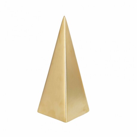 DECORACION PYRAMID Dorado - Medium