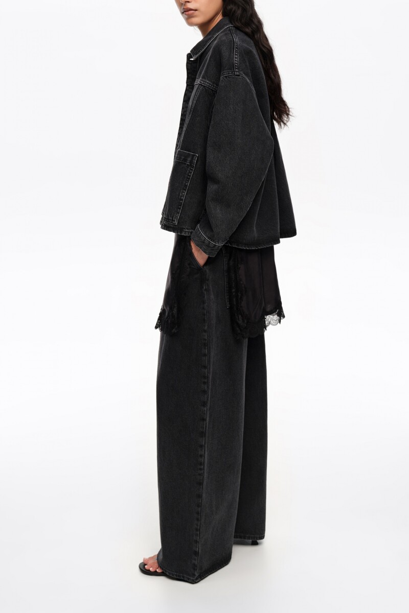 CHAQUETA Negro