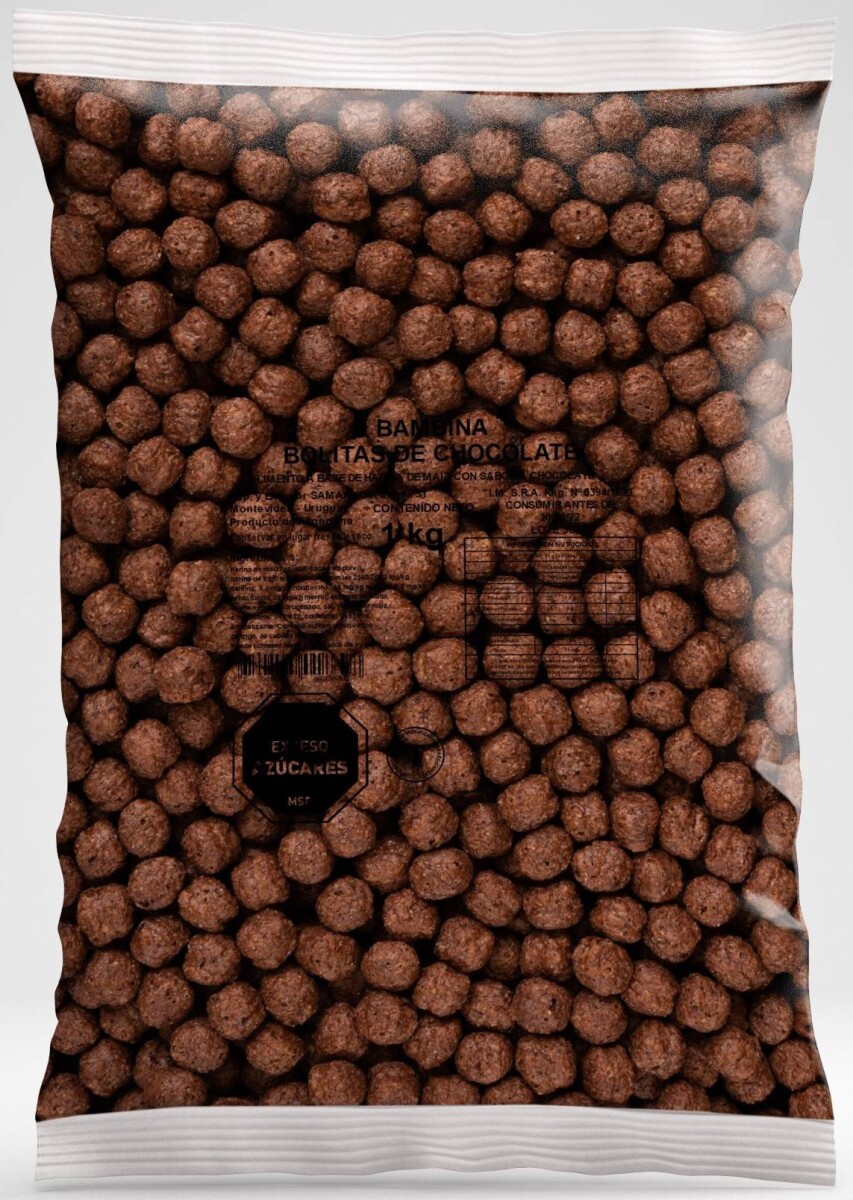 CEREAL BAMBINA 1K BOLITAS CHOCOLATE 