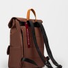 Mochila J Gang En Efecto Cuero Marron