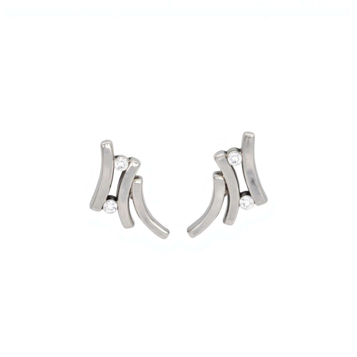 Caravana Tres filas-Plata 925-Piedra Zirconia-CA3045 - conpiedra 