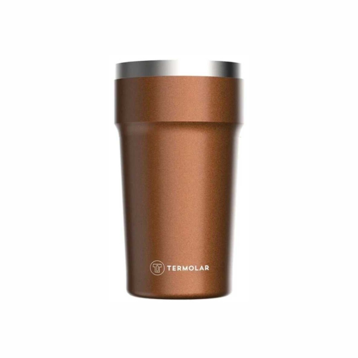 TERMOLAR VASO SIN TAPA 500ML  BRONCE 