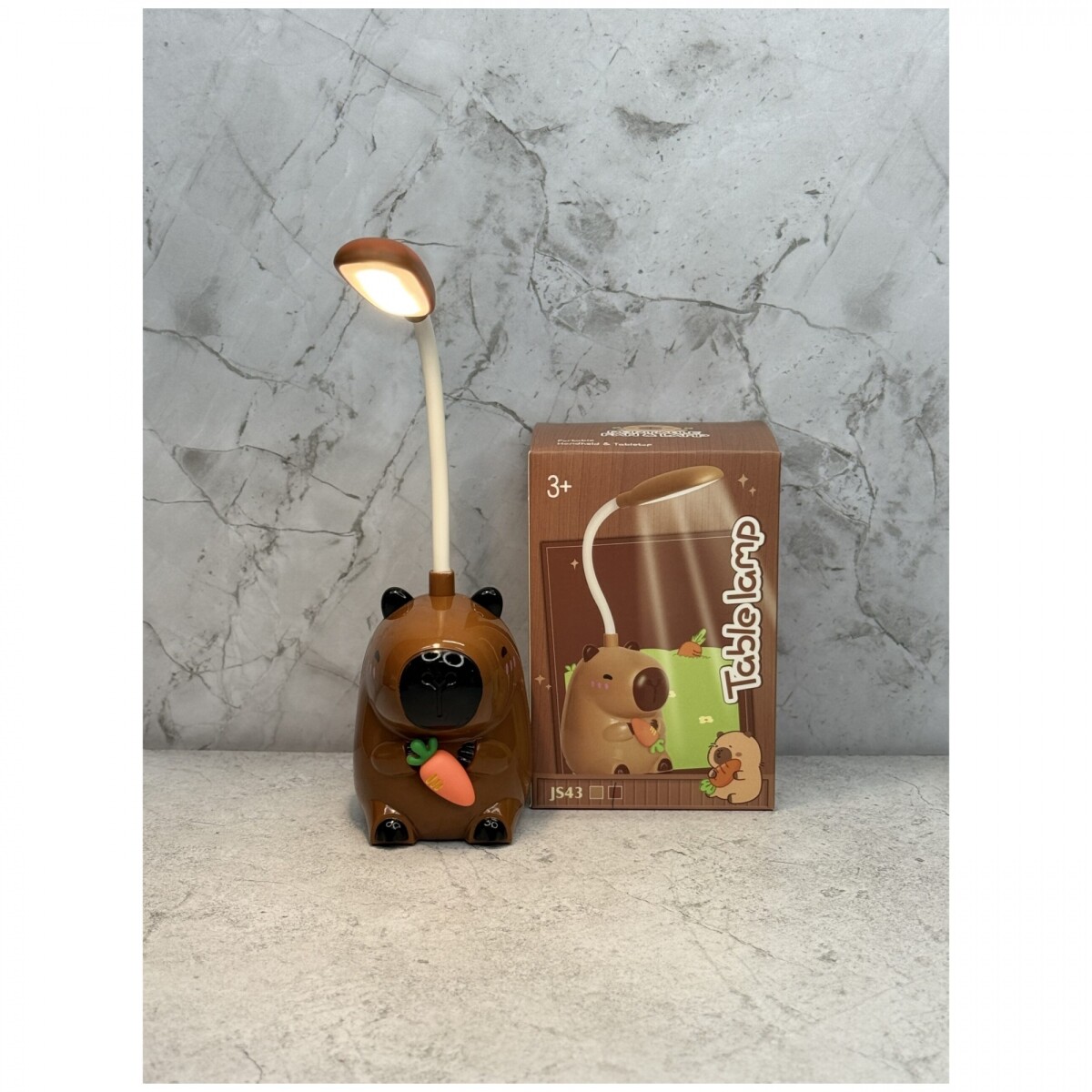 Lampara de Capybara con USB Recargable 
