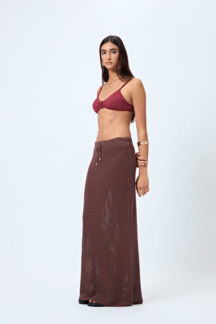 FALDA SILOE Chocolate