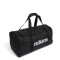 Bolso Adidas Linear Duffel Negro - Blanco