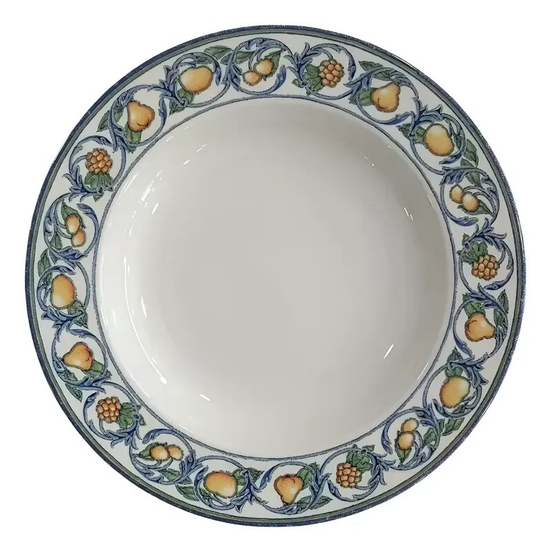 Plato hondo de porcelana - Florencia Plato hondo de porcelana - Florencia