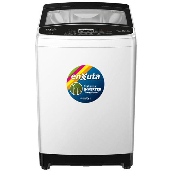 LAVARROPAS AUTO. INVERTER CARGA SUPERIOR 18 KG ENXUTA CON BOMBA Y TAPA DE VIDRI LAVARROPAS AUTO. INVERTER CARGA SUPERIOR 18 KG ENXUTA CON BOMBA Y TAPA DE VIDRI