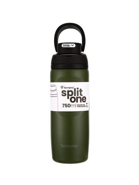 BOTELLA SPLIT ONE POP UP 750ML. Verde