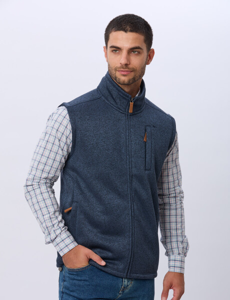 CHALECO FELPA ESPECIAL Azul