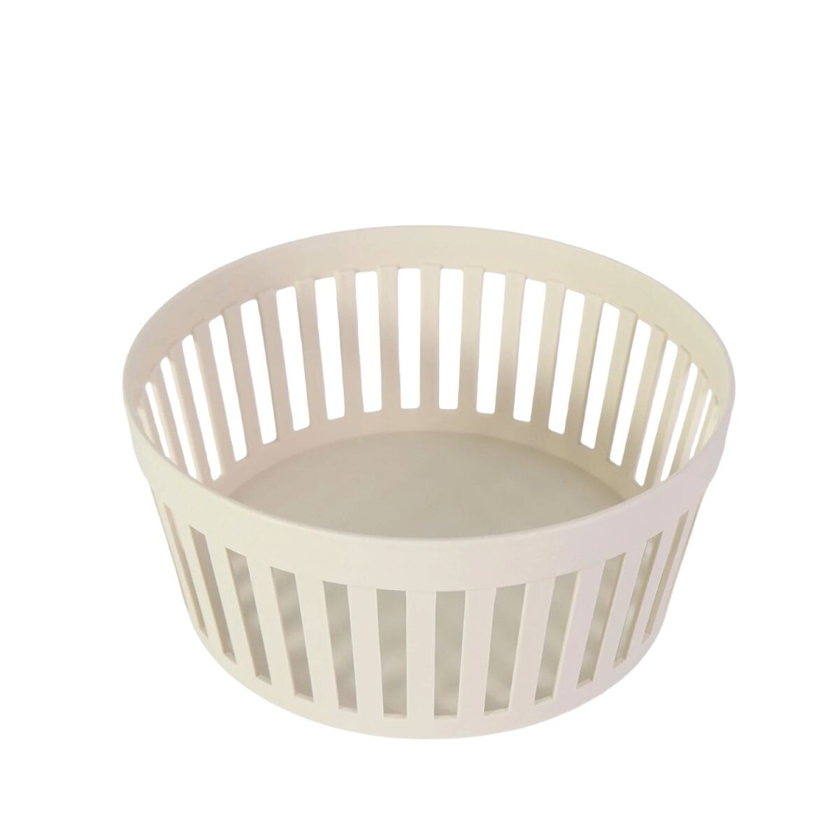 CESTA PLAST MARFIL 22.6X22.6X10CM 