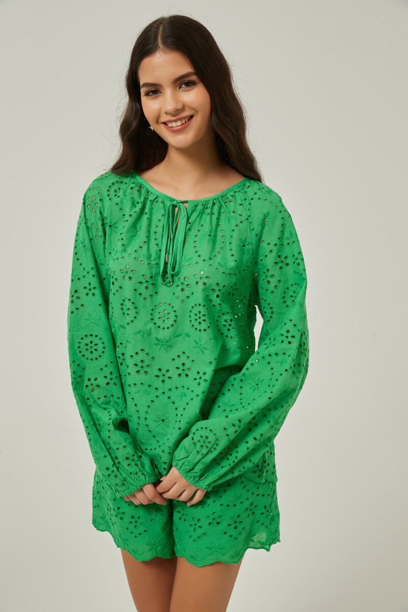 Blusa Etenesh - Menta 