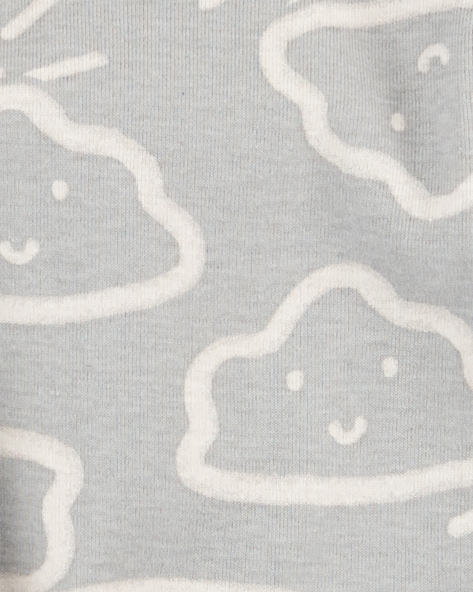 Pack cuatro bodies de algodón manga larga diseño nubes 0