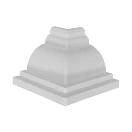 ESQUINERO PVC EXTERNO PARA 1/2 CAÑA ANCHA - BLANCO ESQUINERO PVC EXTERNO PARA 1/2 CAÑA ANCHA - BLANCO