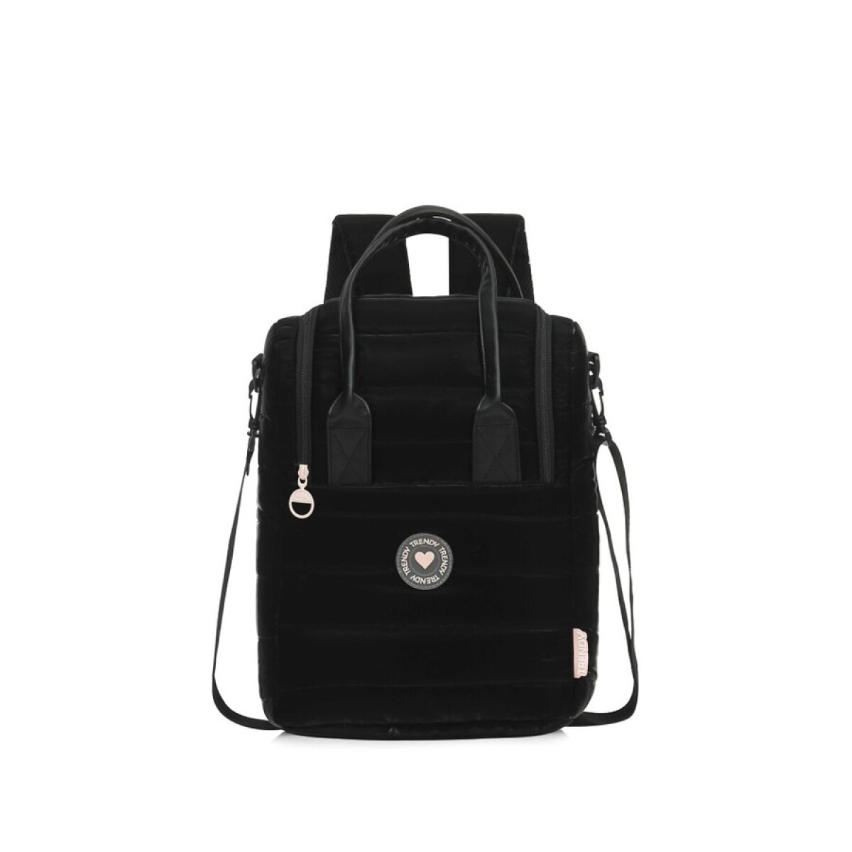 Mochila Matera Trendy Puffer - NEGRO 