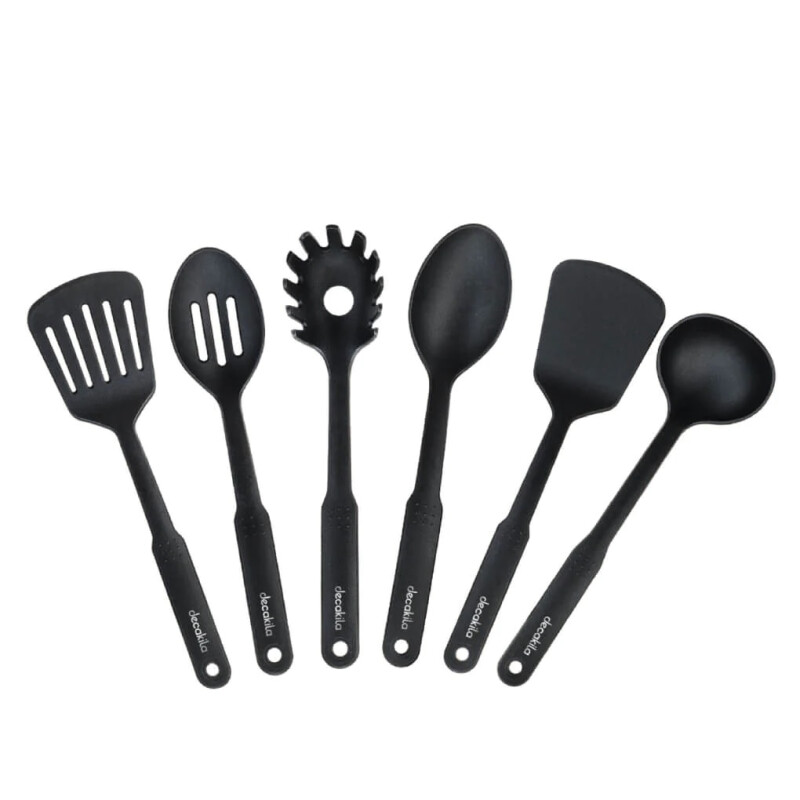 SET DE UTENSILIOS DE COCINA 6 PIEZAS DECAKILA KMTT045B SET DE UTENSILIOS DE COCINA 6 PIEZAS DECAKILA KMTT045B