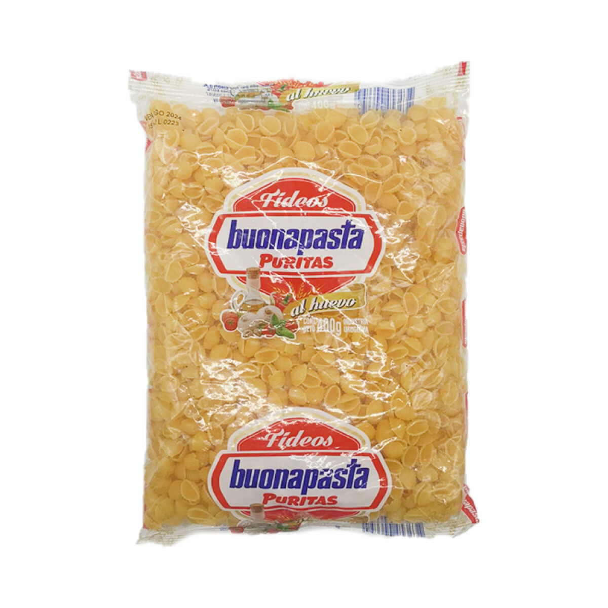 Fideos BUONAPASTA al huevo 400g - Fideos BUONAPASTA al huevoi 400g PAMPEROS 