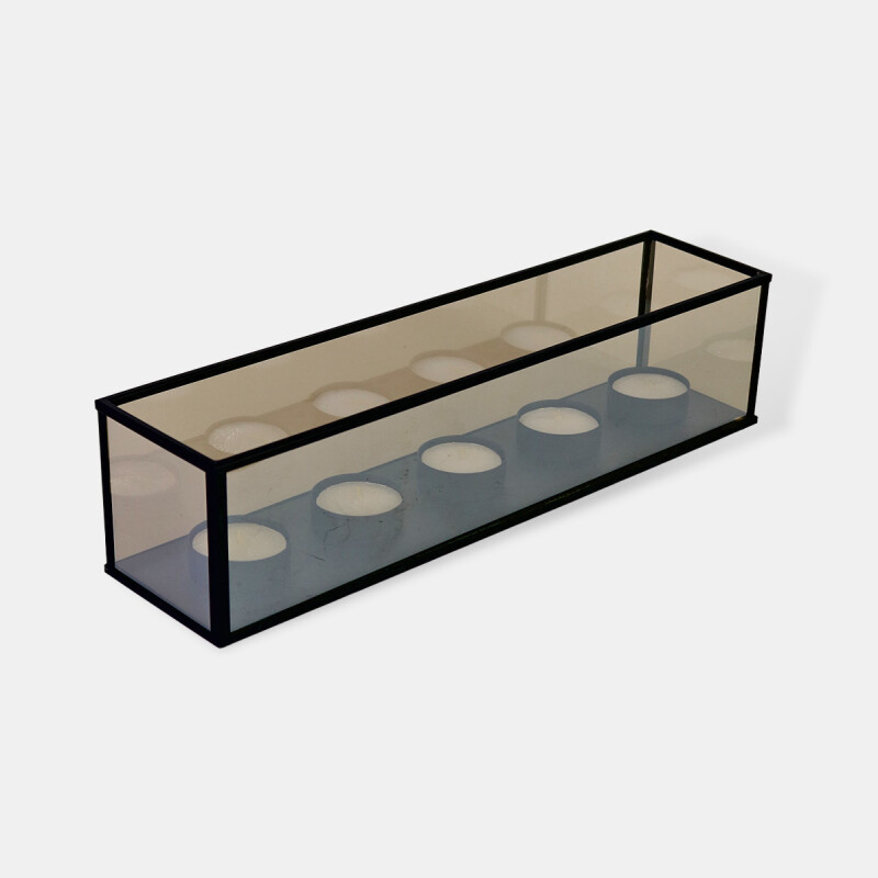 KIT DE PORTA VELA VIDRIO C/VELAS HORNILLO Unica