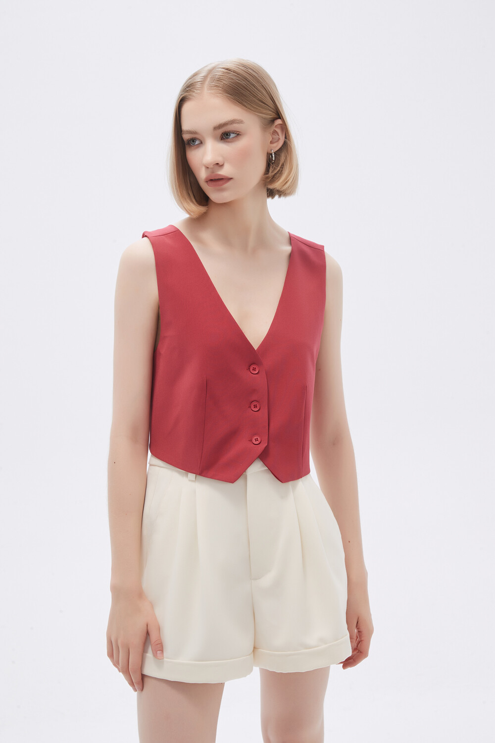 Tops Alman Bordeaux Claro