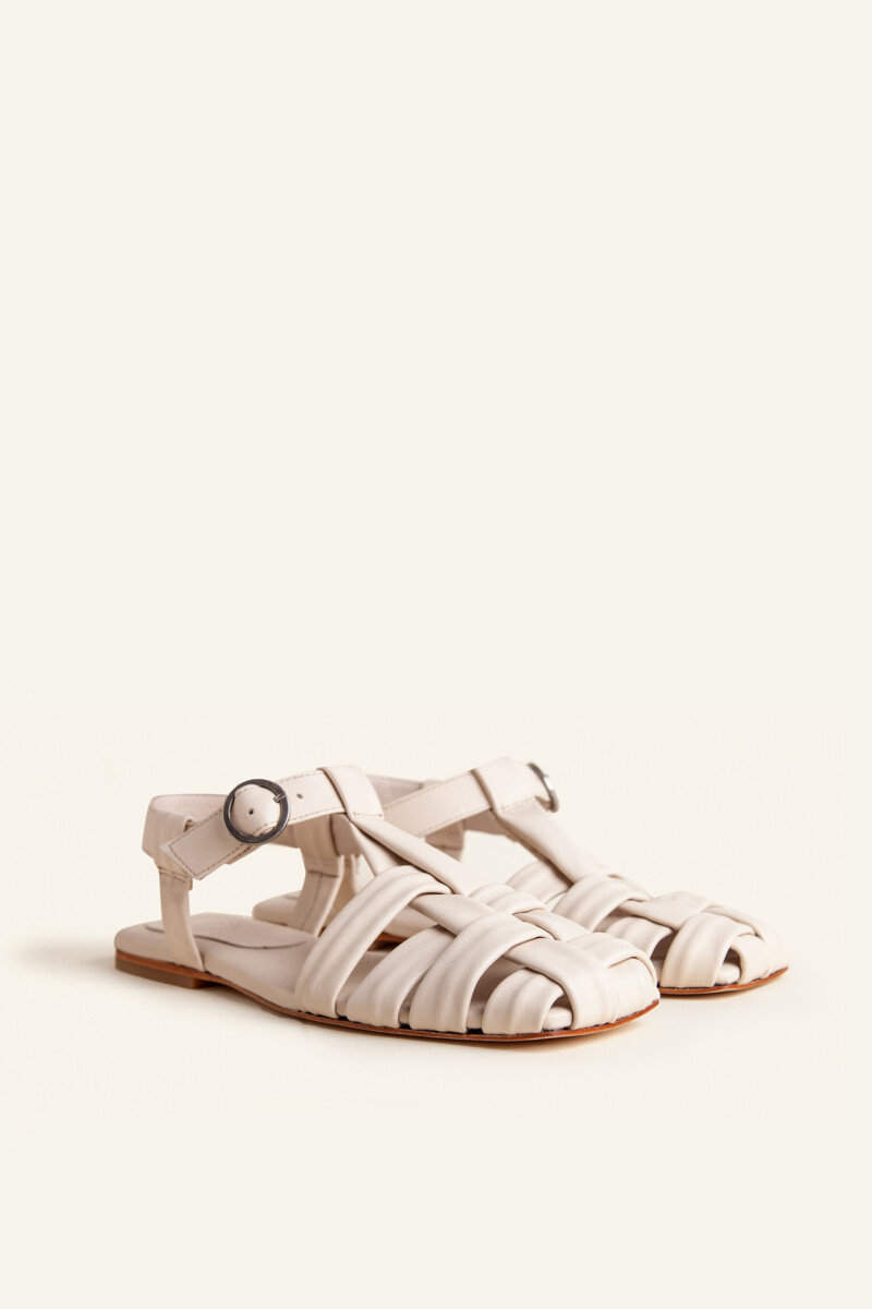 SANDALIA MAU Crema