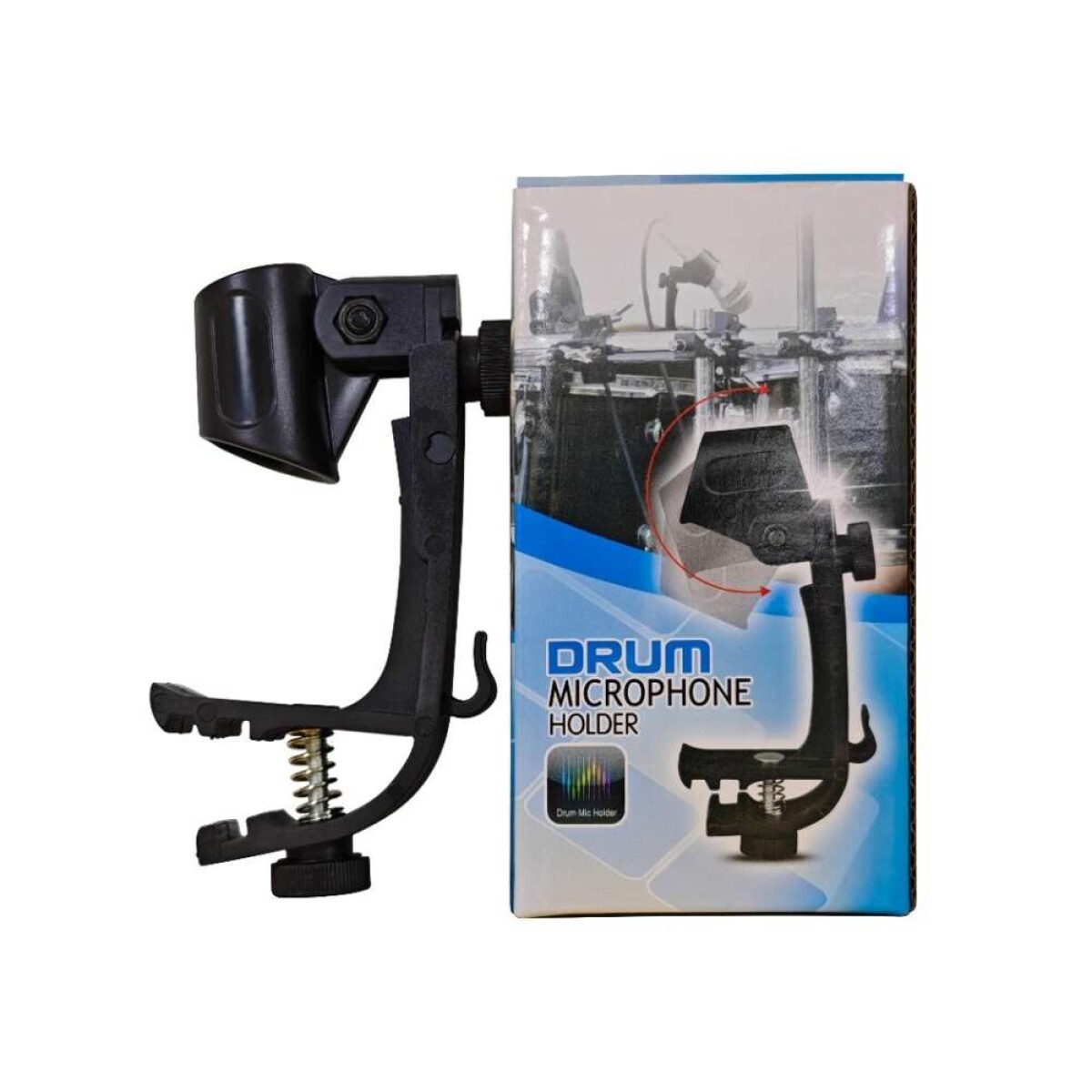 Soporte Microfono Lexsen Ms281 - Con Clamp Para Bateria 