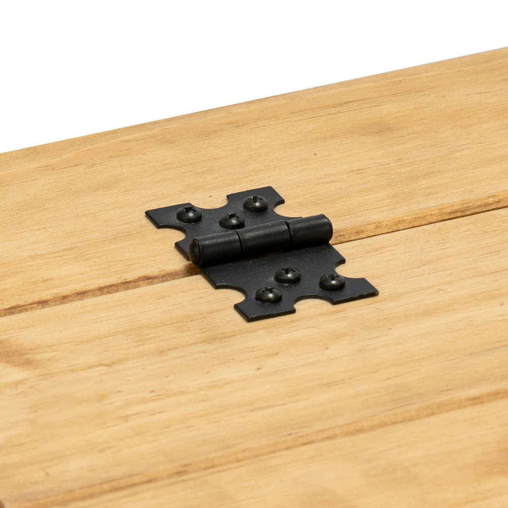 Baul - Pie De Cama - Living - Linea Mexicana Madera Maciza Natural