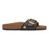 Madrid Big Buckle TEX Raffia Black Raffia Black