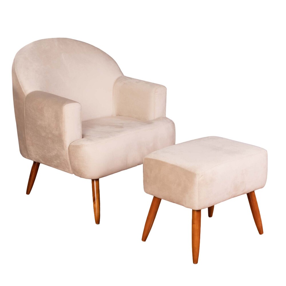 BUTACA TELA NATURAL-BEIGE AGATA BEIGE