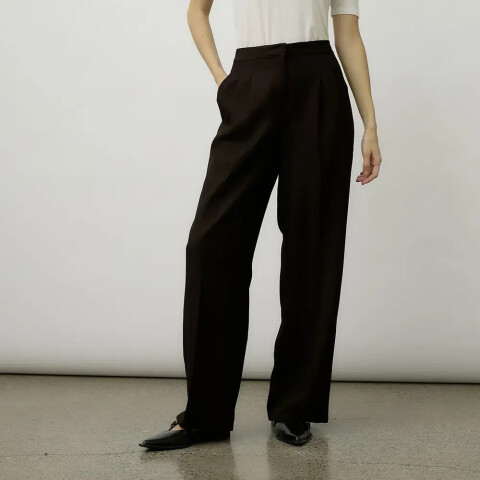VMGRAY HW PANTS TLR BTQ FR Chocolate Torte
