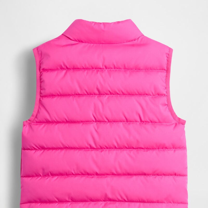 V-FRCH PUFFER VEST PHOEBE PINK