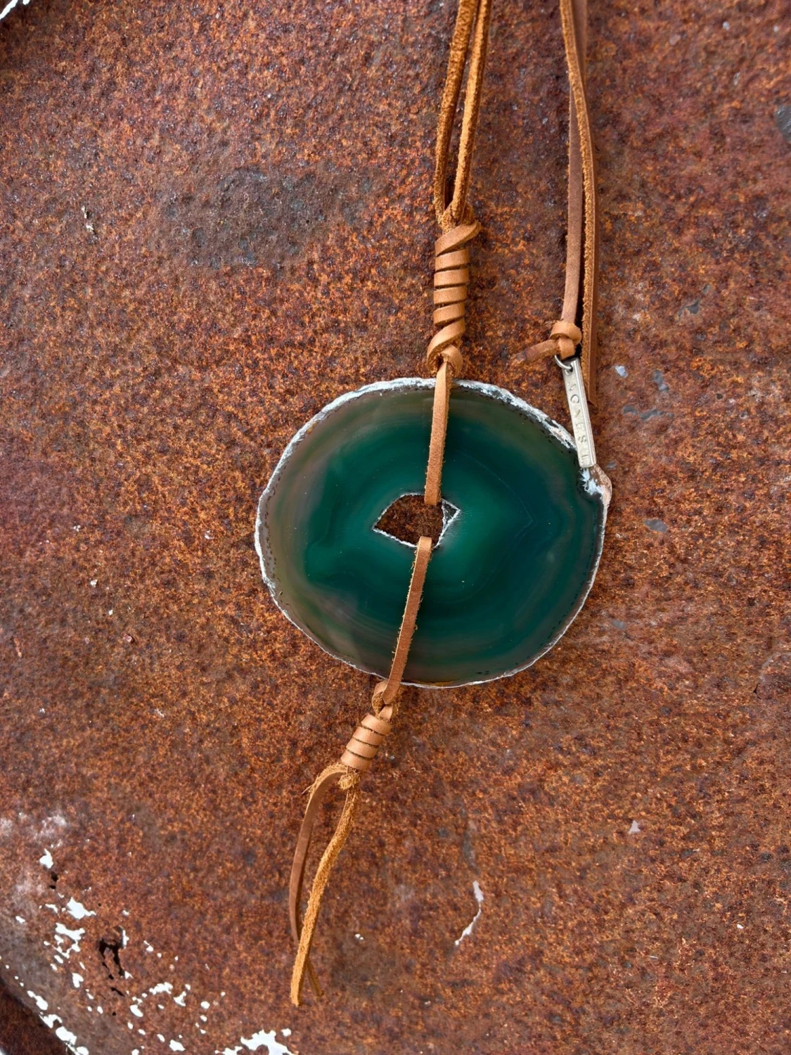 Simple Ágata Necklaces