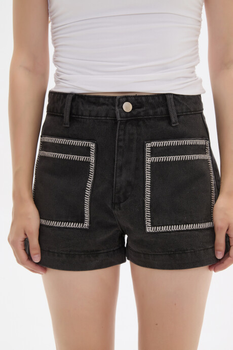 Short Pavin Gris Oscuro