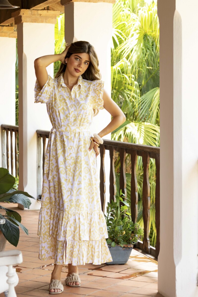 CAMISERO EMMA MAXI GOLDEN IKAT CAMISERO EMMA MAXI GOLDEN IKAT