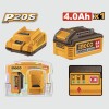 Set Ingco 1 batería 20V 4.0AH + 1 Cargador FBCPK1012 Set Ingco 1 batería 20V 4.0AH + 1 Cargador FBCPK1012
