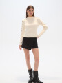 Sweater Caddie Crudo / Natural