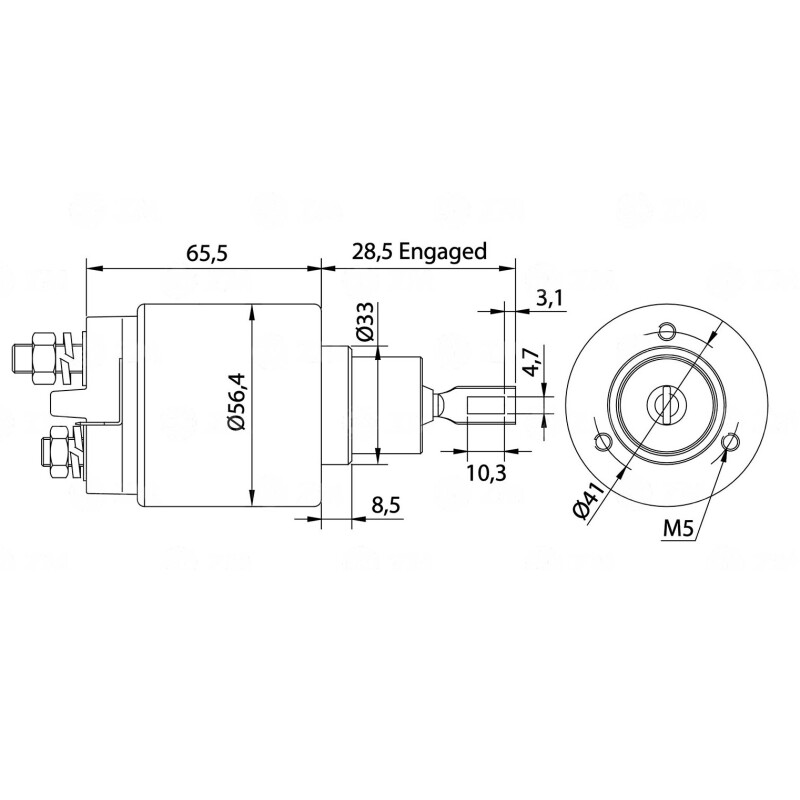 ARRANQUE AUTOMATICO GOL /AMAZON / PASSAT G1 / G2 1.6D Arranque Automatico Gol /amazon / Passat G1 / G2 1.6d