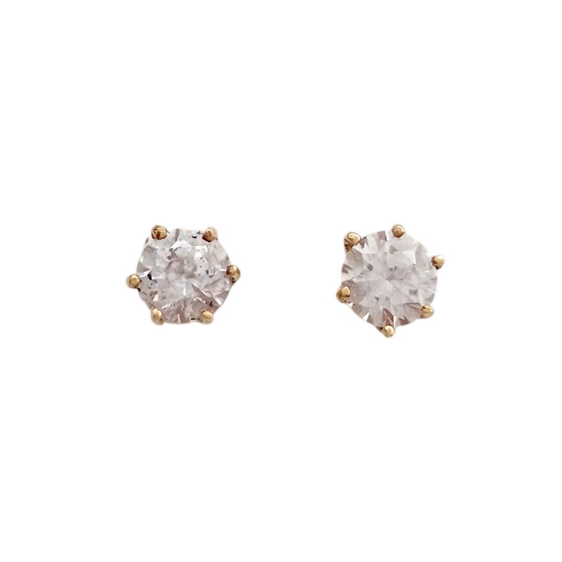 Caravanas Zirconia oro- Oro bajo - Zirconia - CA8110 conpiedra