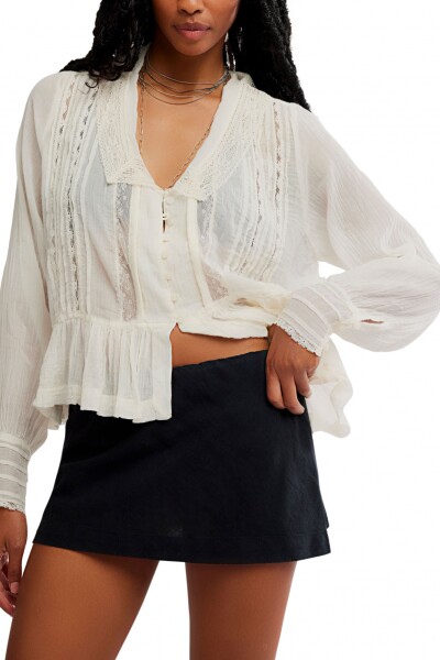 Blusa Elodie Marfil