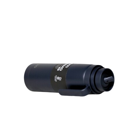 Termo brio premium 1 litro con pico cebador en acero inox Azul