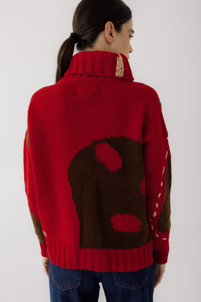 BUZO CALCO INSECT Rojo