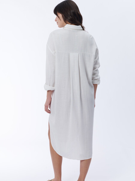 Camisa larga oversize Crudo