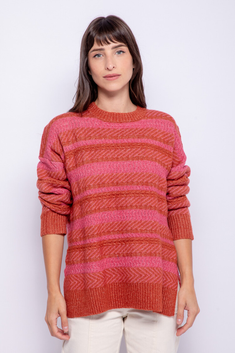 SWEATER GIRONA Ladrillo