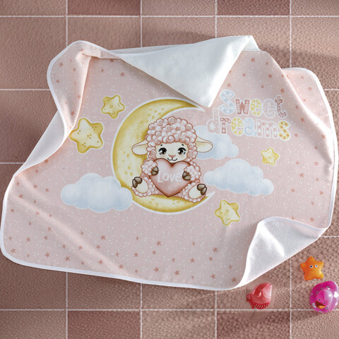 Toalla Con Capucha Bebé Döhler Velour 90 x 70 cm SWEET