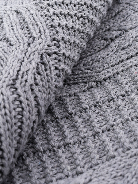 MANTA THROW GRIS
